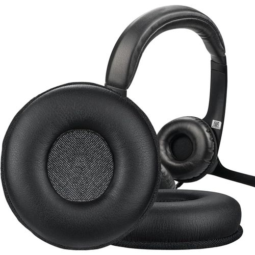 Coussinets de Rechange pour Casque Logitech H390 H600 H609 - Cuir Protéiné - Mousse à Mémoire de Forme