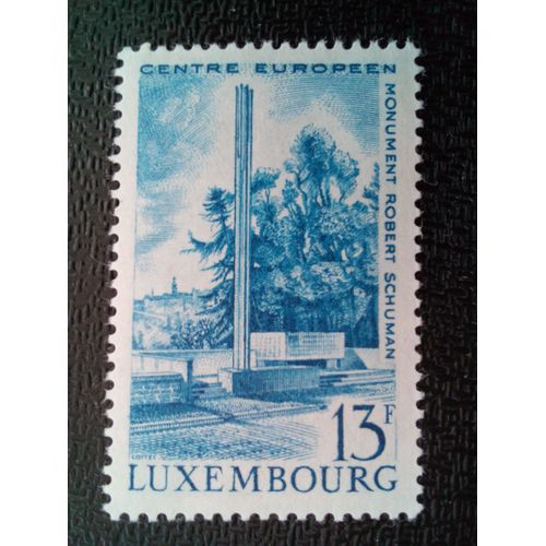 Timbre Luxembourg Yt 690 Luxembourg Centre Européen 1966 ( 30304 )