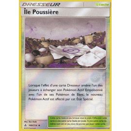 Carte Pokemon - Dresseur - Ile Poussiere - 168/214 - Reverse - Sl10 Alliance Infaillible