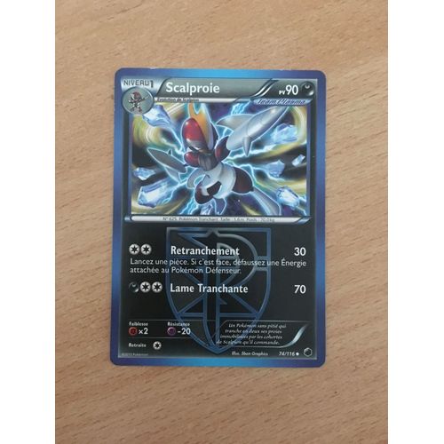 (423) Scalproie 74/116 Pokemon