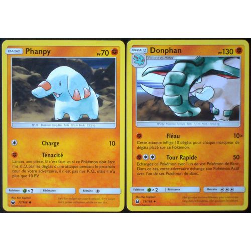 Tempête Céleste - Phanpy (72) + Donphan (73/168)