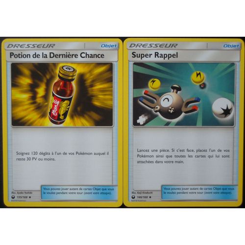 Tempête Céleste - Potion De La Dernière Chance (135) + Super Rappel (146/168)