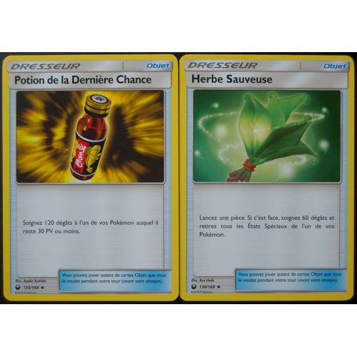 Tempête Céleste - Potion De La Dernière Chance (135) + Herbe Sauveuse (136/168)