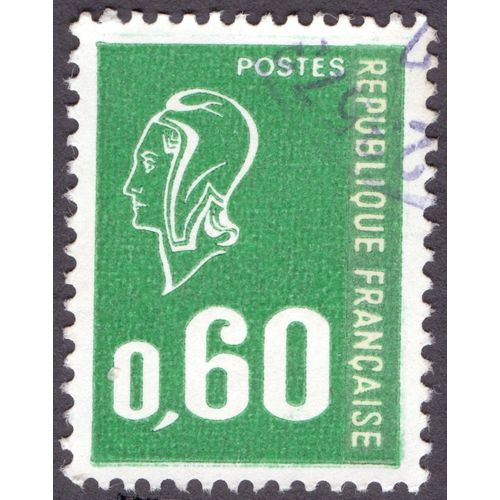 Timbre Marianne.1974.0,60.République Française.Postes.