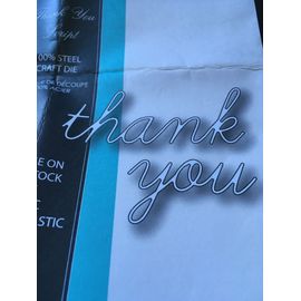 Dies Thank You Memory Box