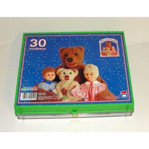 Bonne Nuit Les Petits Boite De 30 Cubes France Jouets Dujardin Vintage