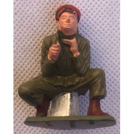 Figurine Mitrailleur Parachutiste, Starlux, Miliaria