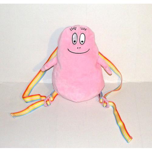 Barbapapa Sac A Dos En Peluche Jemini 22 Cm