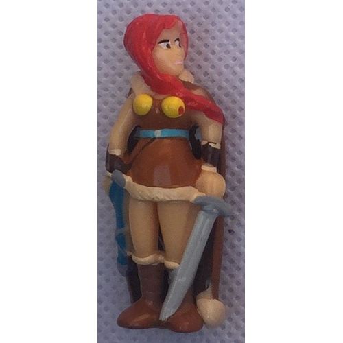 Figurine Kinder La Fiancée De Goudurix, Astérix Et Obélix Et Les Vikings, Udrzo, Goscinny, Bd, Bande Dessinée