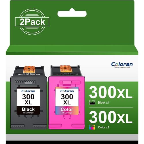 Lot de Cartouches d'encre 300XL Noir et Couleur pour HP 300 XL 300XL pour HP Deskjet F4280 F4500 F4580 F2400 F2420 F2480 F4224 F4272 D1660 D2560 D5560 D266. 0 imprimantes F4210