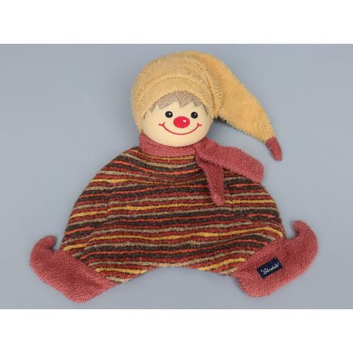 Doudou Lutin Plat Beige Marron Rose Sterntaler