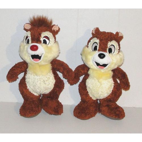 Peluche Tic Et Tac Ecureuil Disneyland Vintage 29 Cm