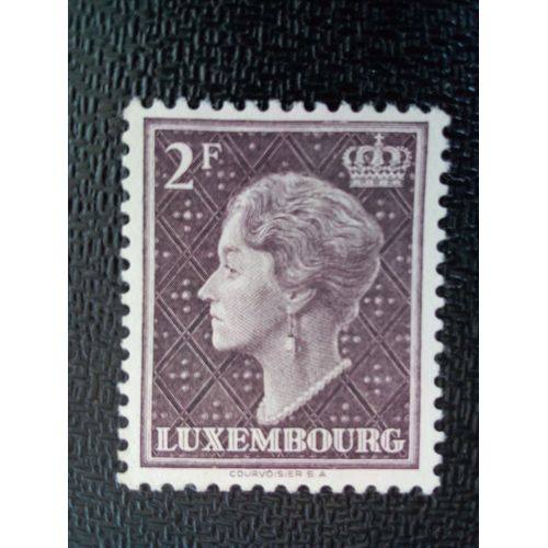 Timbre Luxembourg Yt 421 Grande-Duchesse Charlotte 1948 ( 30304 )