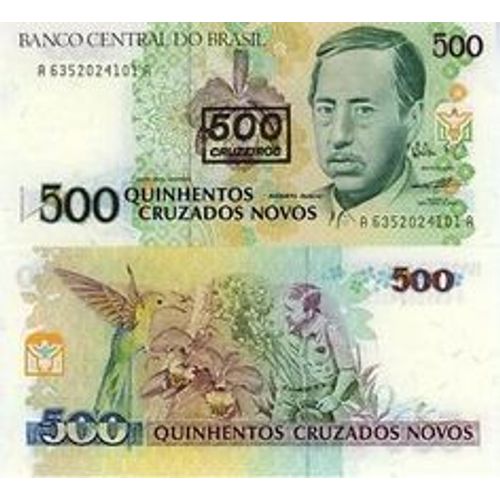 Billet Brasil 500 Cruzados Novos