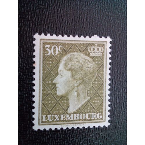 Timbre Luxembourg Yt 545 Grande-Duchesse Charlotte 1958 ( 30304 )