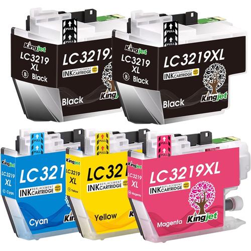 LC3219XL Cartouches d'encre pour Brother LC3217 LC3219XL Compatible pour Brother MFC-J5330DW MFC-J5335DW MFC-J6930DW MFC-J5730DW MFC-J6935DW MFC-J6530DW MFC-J5930DW,5 Pack