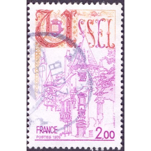 Timbre Ussel.France.1976