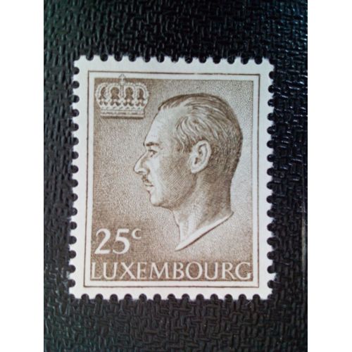 Timbre Luxembourg Yt 660 Grand-Duc Jean 1966 ( 30304 )