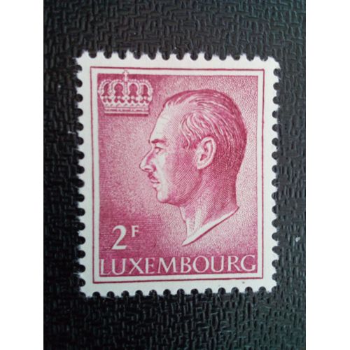 Timbre Luxembourg Yt 664 Grand-Duc Jean 1966 ( 30304 )