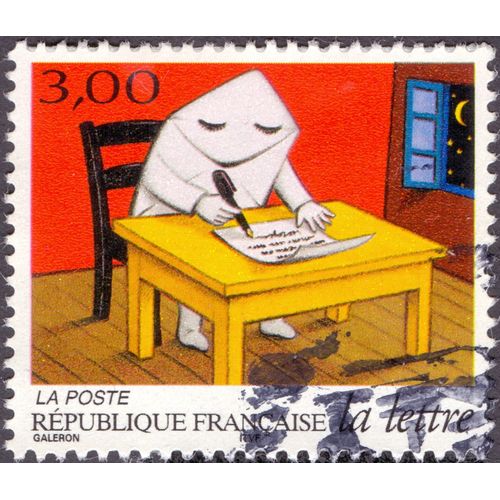 Timbre Les Journées De La Lettre.France.1997