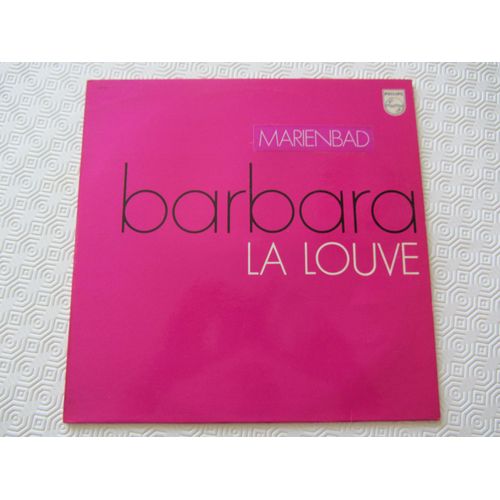 La Louve: L'enfant Laboureur - Le Minotaure - Marienbad - Mr Capone - Ma Maison - Je T'aime - Etc...