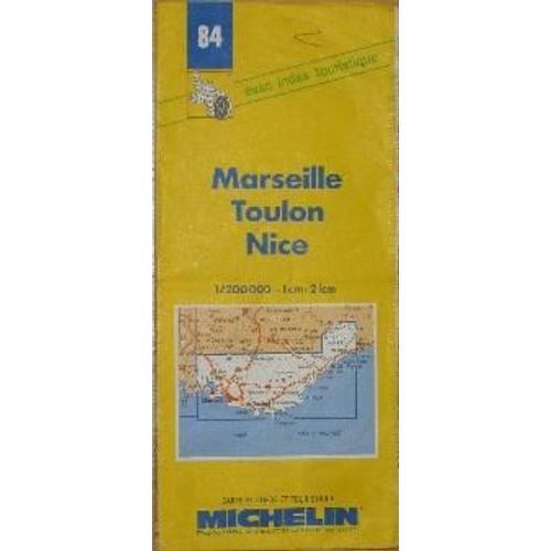 Marseille Toulon Nice - 1/200 000