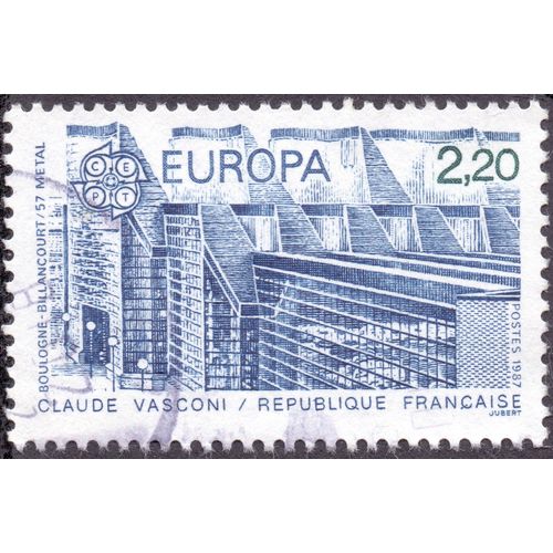 Timbre Europa Boulogne Billancourt /57 Metal