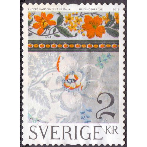 Sverige 2kr.Anders Hanser/Nina Ulmaja.Halsingegardar