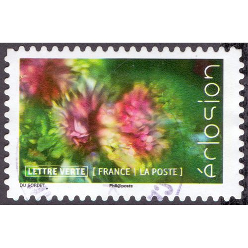 Timbre Éclosion.La Reine-Marguerite