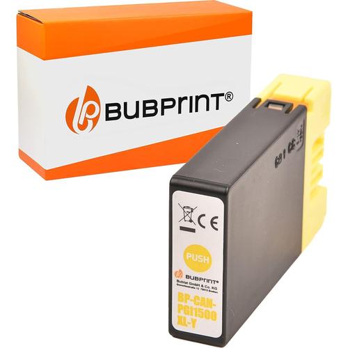 bubprint Cartouches d'imprimante compatible avec Canon PGI-1500 - Jaune