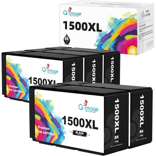1500XL Compatible Cartouches d'encre Remplacement pour Canon PGI-1500XL pour Maxify MB2150 MB2350 MB2750 MB2050 MB2300 MB2000 MB2755 MB2155 (5 Noir)