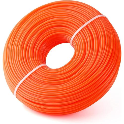 Fil pour débroussailleuse Nylon Ronde 2,4 mm x 96 m