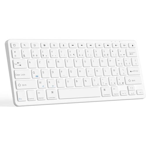 Store Clavier sans Fil Bluetooth pour iPad 9th/8th/7th,Français Clavier Wireless Rechargeable pour iPad 10th 10.9""/11th/12.9""/iPad 10.2"" Keyboard iOS Systèmes sont Compatibles avec iPad/iPhone