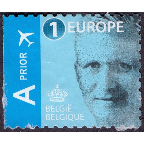 Timbre Europ Belgie Belgique Prior