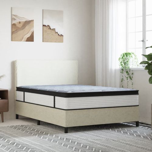 Vidaxl Matelas À Ressorts Ensachés Moyen Plus 140x200 Cm