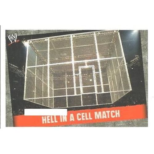 Carte Slam Attax - Evolution - Match Type Card - Hell In A Cell Match