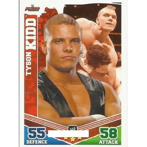 Carte Slam Attax - Mayhem - Raw - Tyson Kidd