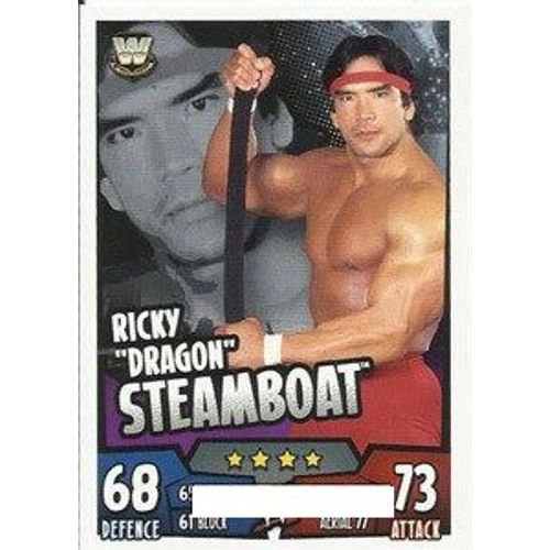 Carte Slam Attax - Rumble - W - Ricky "Dragon" Steamboat