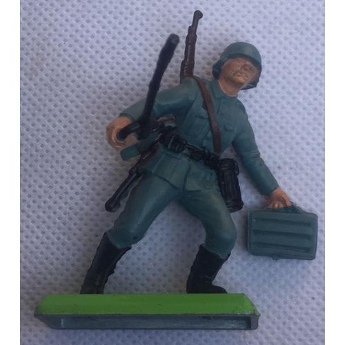 Figurine Soldat Allemand, Infanterie, Britains, Ww2, 39-45, Militaria, Starlux