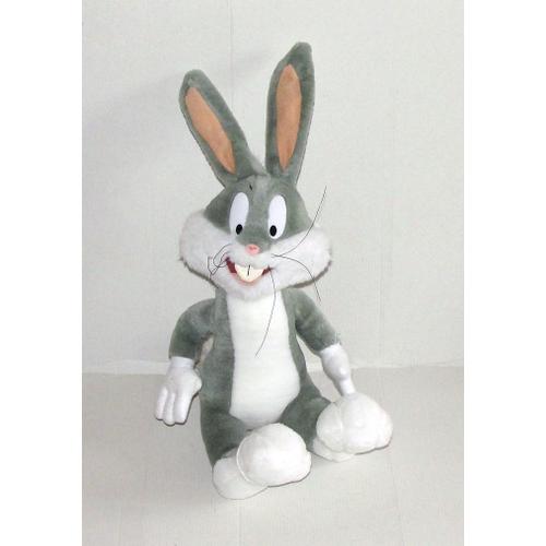 Peluche Bugs Bunny Looney Tunes Doudou Lapin Assis 26 Cm