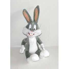 Peluche Bugs Bunny Looney Tunes Doudou Lapin Assis 26 Cm