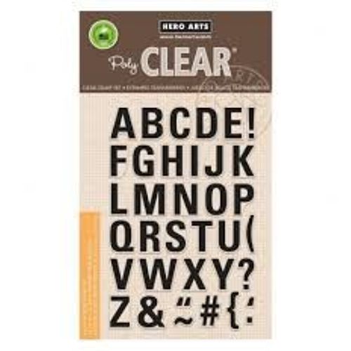 Tampon" Alphabet" Hero Arts