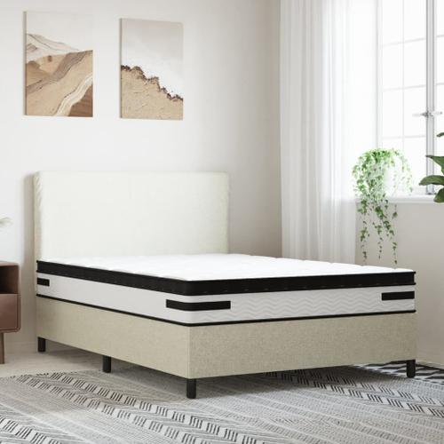 Vidaxl Matelas À Ressorts Ensachés Moyen Plus 140x190 Cm