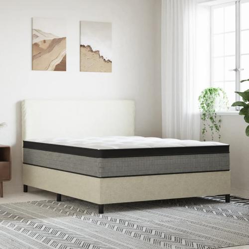 Vidaxl Matelas À Ressorts Ensachés Dureté Moyenne 160x200 Cm