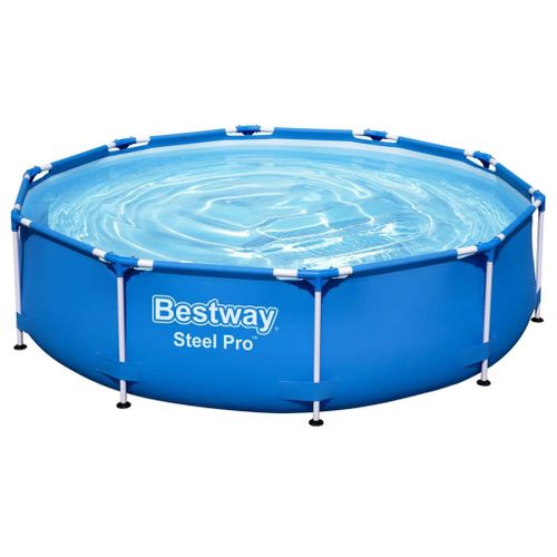 Bestway - Steel Pro - Piscine tubulaire - 305x76 cm - Ronde