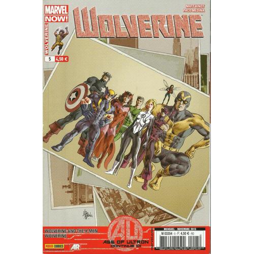 Wolverine 5 (Novembre 2013, Marvel Now) - L'ère D'ultron : Sur La Route
