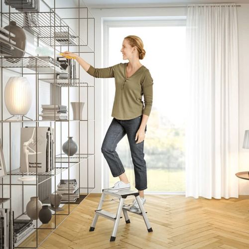 HAILO Tabouret pliant L90 Stepke 3 marches