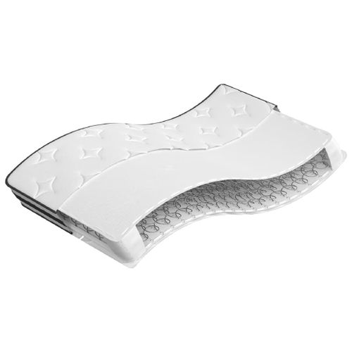 Vidaxl Matelas À Ressorts Bonnell Moyen 120x200 Cm