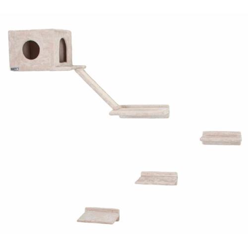 Kerbl Mur D'escalade Pour Chats Mont Blanc Bois Beige