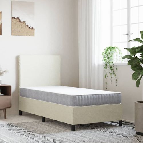 Vidaxl Matelas À Ressorts Ensachés Moyen 90x220 Cm